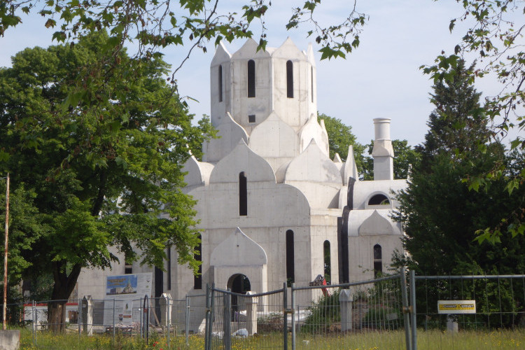 Construction de l'Église Orthodoxe Russe de Strasbourg